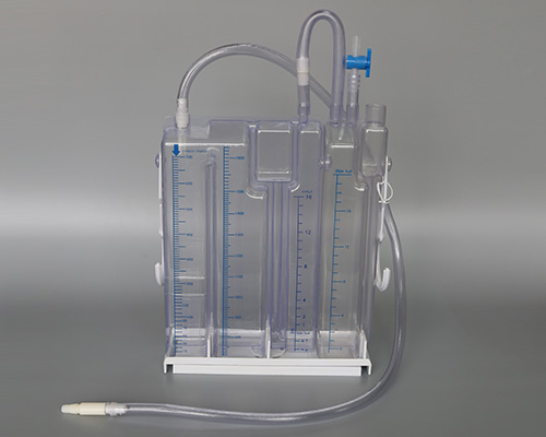 Thoracic drainage bottle (three bottles)