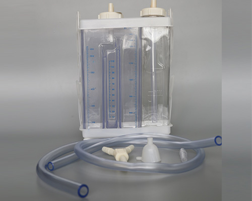 Thoracic drainage bottle (double bottle)